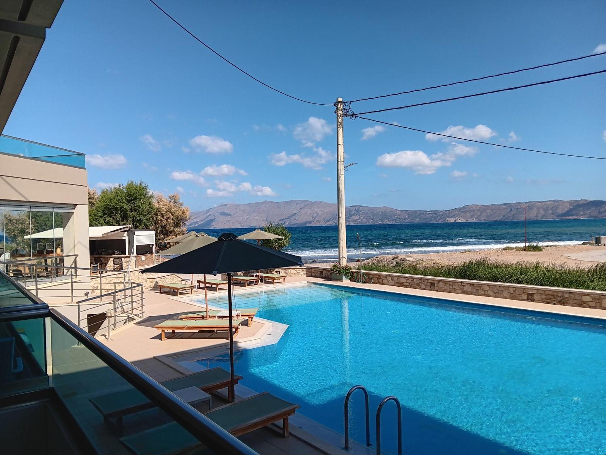 Nautilus Bay Hotel Kissamos Bagian luar foto